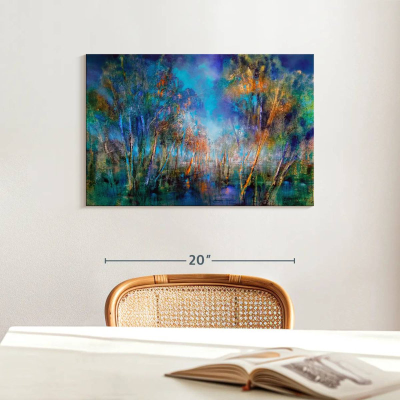 Avery Blinded, 16" H x 24" W