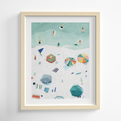 " Beach Vista II " by Emma Scarvey Painting Print