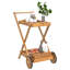 Alieen Solid Wood Bar Cart