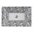 Nantucket Sinks Regatta 16.5'' Black/White Fireclay Rectangular Bathroom Sink