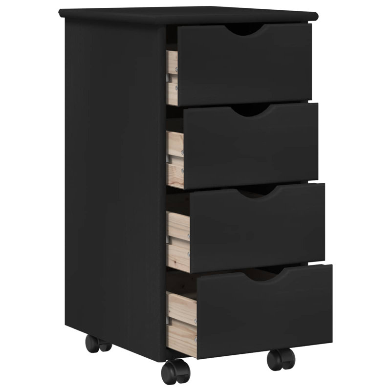 File Cabinet, Black