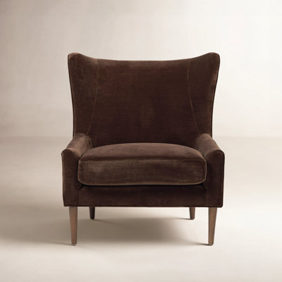 Perth Genuine Leather Wingback Chair