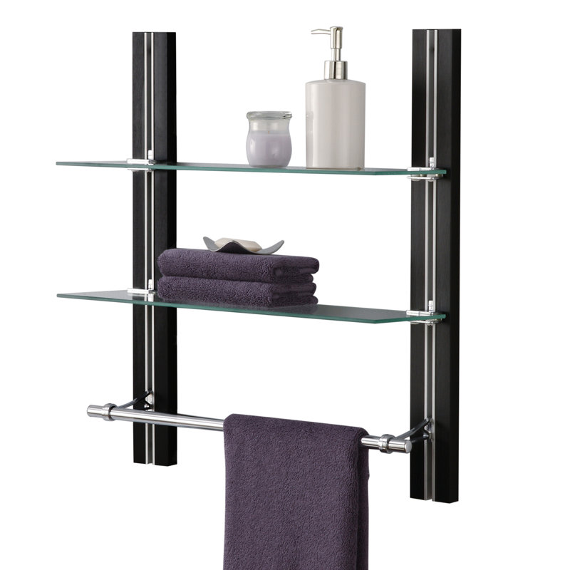 Deans 2 Piece Tiered Shelf with Towel Bar