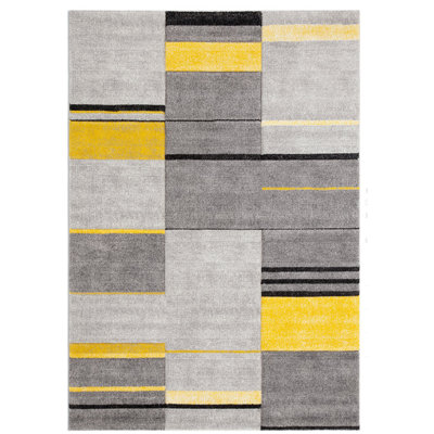 Rectangle 160 cm x 230 cm Abstract Area Rug