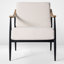 Méridienne rembourrée de 26 po de largeur Mid-Century-1055837995