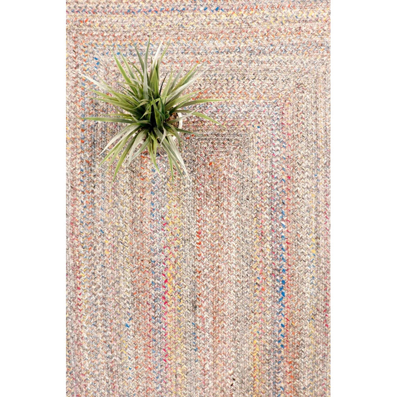 Geometric Area Rug in Multicolor