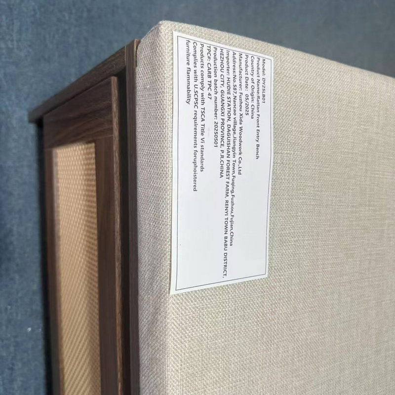 PP Rattan Bench With Storage,Faux Rattan Shoe Cabinet With 2 Doors,Farmhouse Shoe Bench For Living Bedroom,Natural