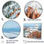 Bryce Canyon With Snow Winter - Canyon Canvas Wall Art Set-107766959-107766962