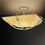Plafonnier semi-encastré 3 lumières porcelina crossbar-18321898-18321899