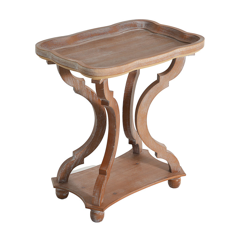 Table de bout, table d'appoint en sablier Firwood