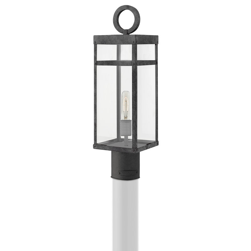 Ivan 1-Light Lantern Head, Aged Zinc