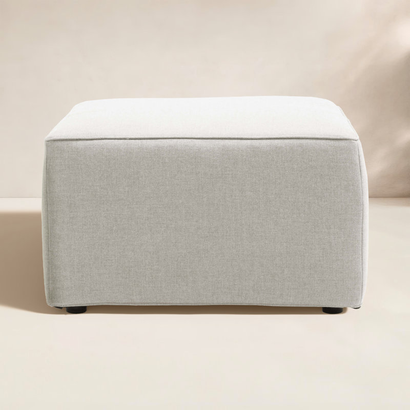 Big Joe Patio Ottoman, Fresh Gray