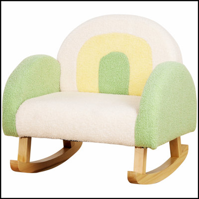 Fauteuil à bascule pour enfant Qaba