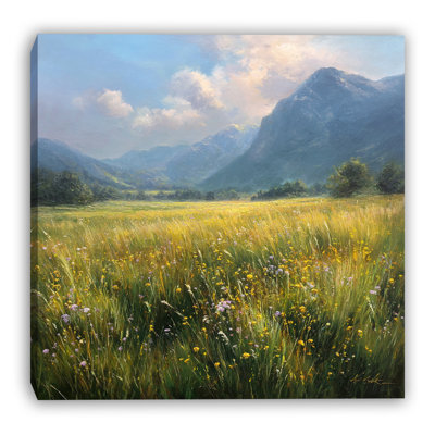 «Quiet Mountain», impression sur toile tendue