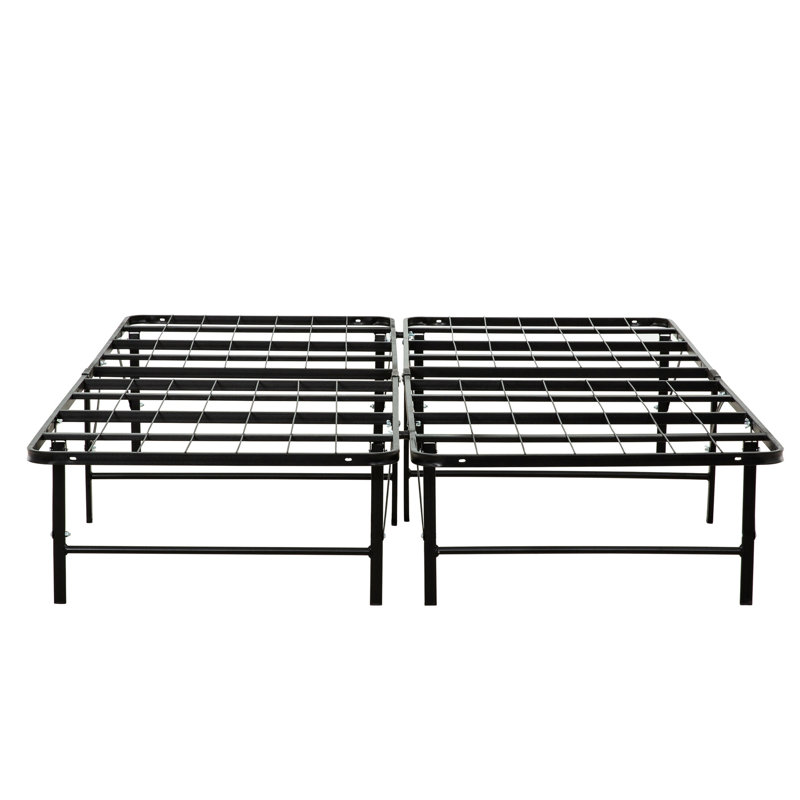 Base de matelas en métal pleine grandeur - support de lit de chambre à coucher