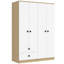 Garde-robe 4 portes avec tiroirs