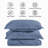Embossed Quilted Bedspread Set – Soft Microfiber Coverlet With Pillow Shams, Hotel-Style Bedding For High Beds-124241665-124241666