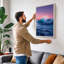 Wave at Twilight Coastal - Wrapped Canvas-1711412755-1711412761