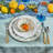 Gold Check Flatware 5-Piece Place Setting
