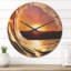 Horloge murale «Ocean Waves Falling Down»-63618719