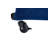 Full Size Upholstered Daybed with Twin Size Trundle, Sturdy Wooden Bed Frame, for Bedroom, Guest Room, Mattress not included, Navy-1591820822