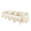 Canapé 4 places en tissu Boucle-2075821436
