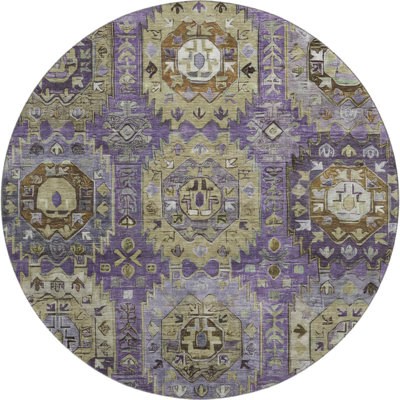 Premium Machine Washable Mayfield Medallions Rug