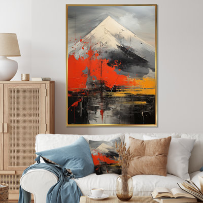 «Volcano Volcanic Explosion V», reproduction sur toile