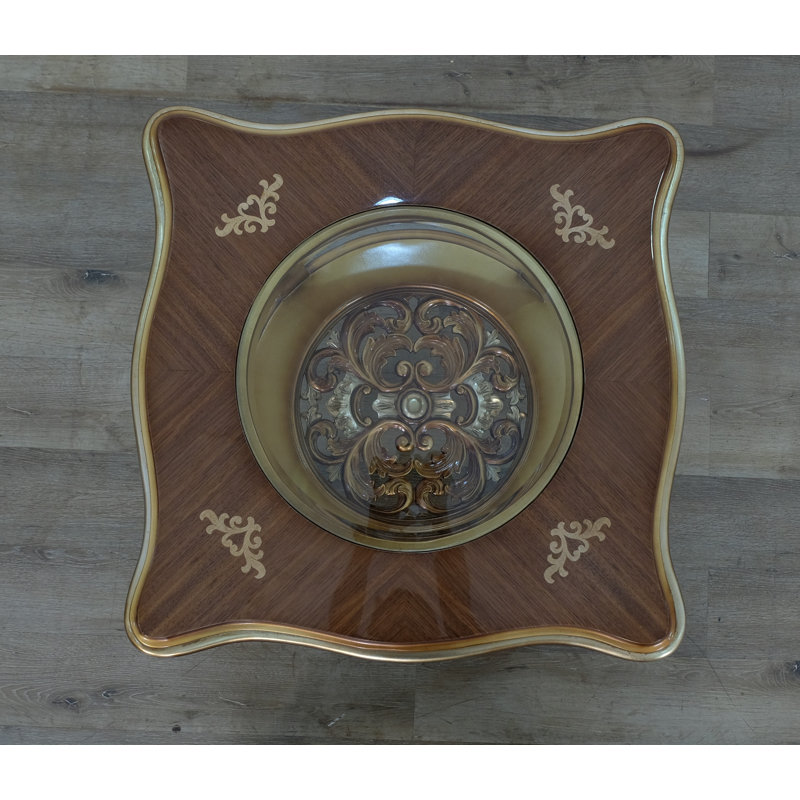 Luxor Glass End Table