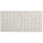 Carreau de mosaïque en porcelaine 12 po x 24 po Dalton-40588810