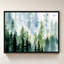 Treeline par Katrina Pete - Impression sur toile-130878524-130878530