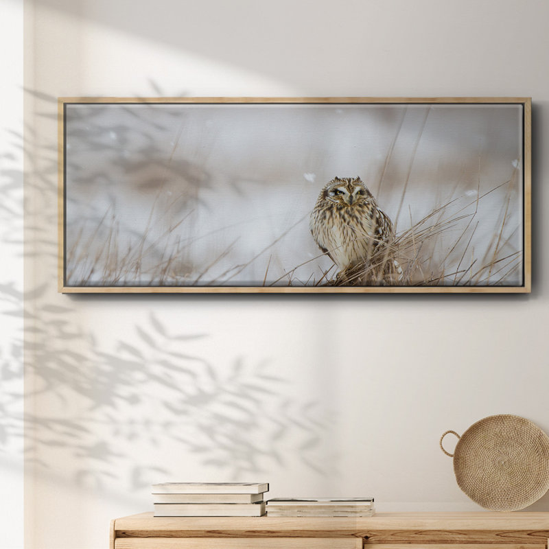 Prairie Winter- Framed Canvas