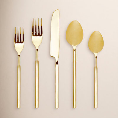 Cubit 20 Piece 18/10 Stainless Steel Flatware Set, Service for 4