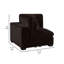 Canapé d'angle modulaire Lahe, pieds fuselés, tissu-99518034