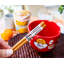 Ensemble de bol à nouilles et de baguettes 20 onces Sanrio Gudetama X Nissin Top Ramen