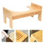 Repose-pieds de chaise de salle de bain avec repose-pieds réglable 7 à 9 pouces