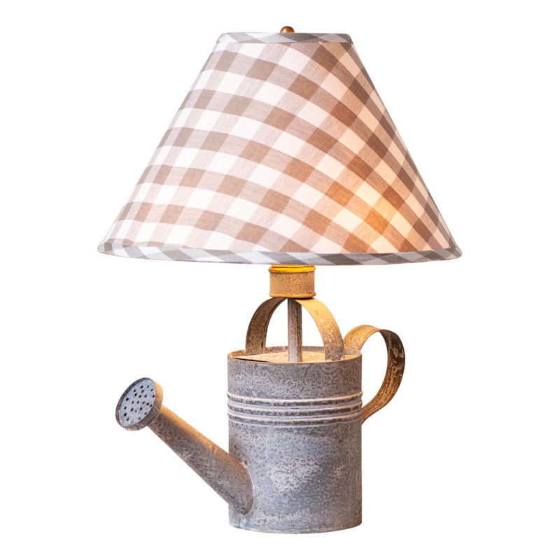 Anelah Metal Table Lamp, Gray
