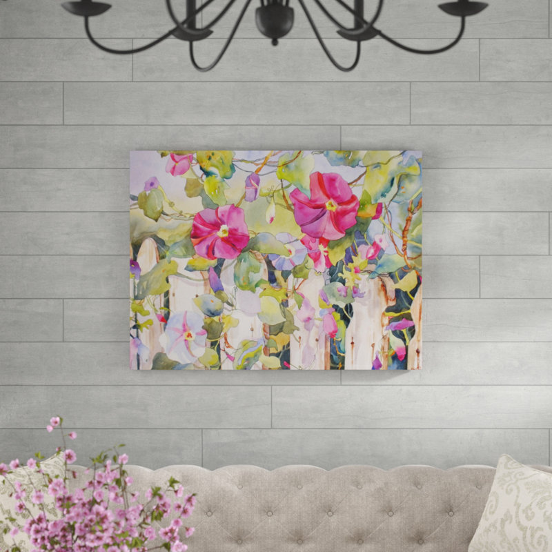 All-Weather Canvas Plants & Flowers Wall Decor