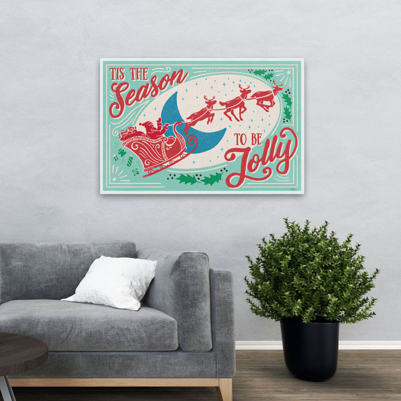 Naughty And Nice I Bright - animaux bleu aqua baies, H 36 po x l 48 po