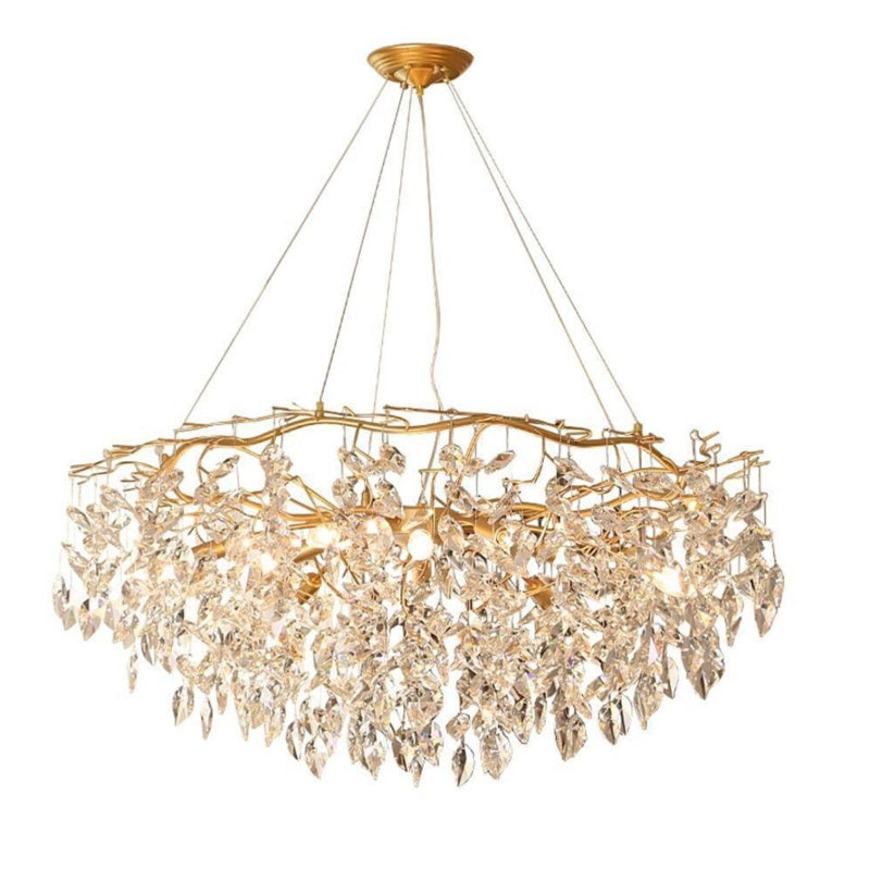 Lucinda 8 - Light Crystal Chandelier