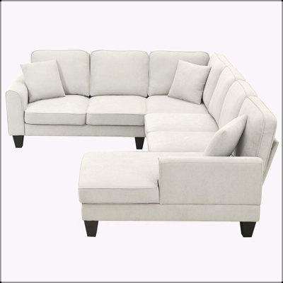 108*85.5" Modern U Shape Sectional Sofas