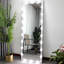 63X24 Inch Full Body Vanity Mirror With Lights: Silver, 3 Modes, Touch Button, Frame, For Bathroom & Cloakroom Silver Standing Modes: 63X24x1 Inch, Control, Bedroom Entrance-191836965-191836962