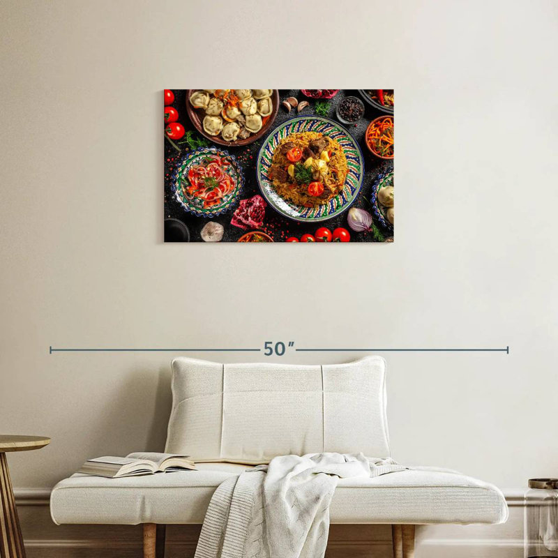 Uzbek New Year Food, 20" H x 30" W