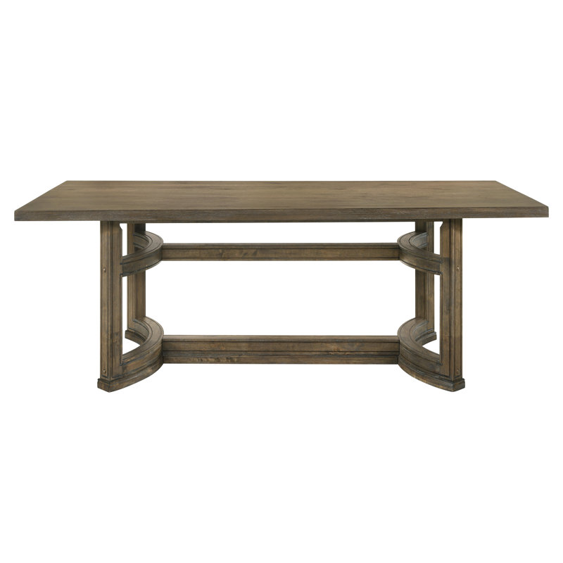 Table de salle à manger à tréteaux Juelz