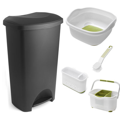 Step On Kitchen Rubbish Bin - 13.21 L