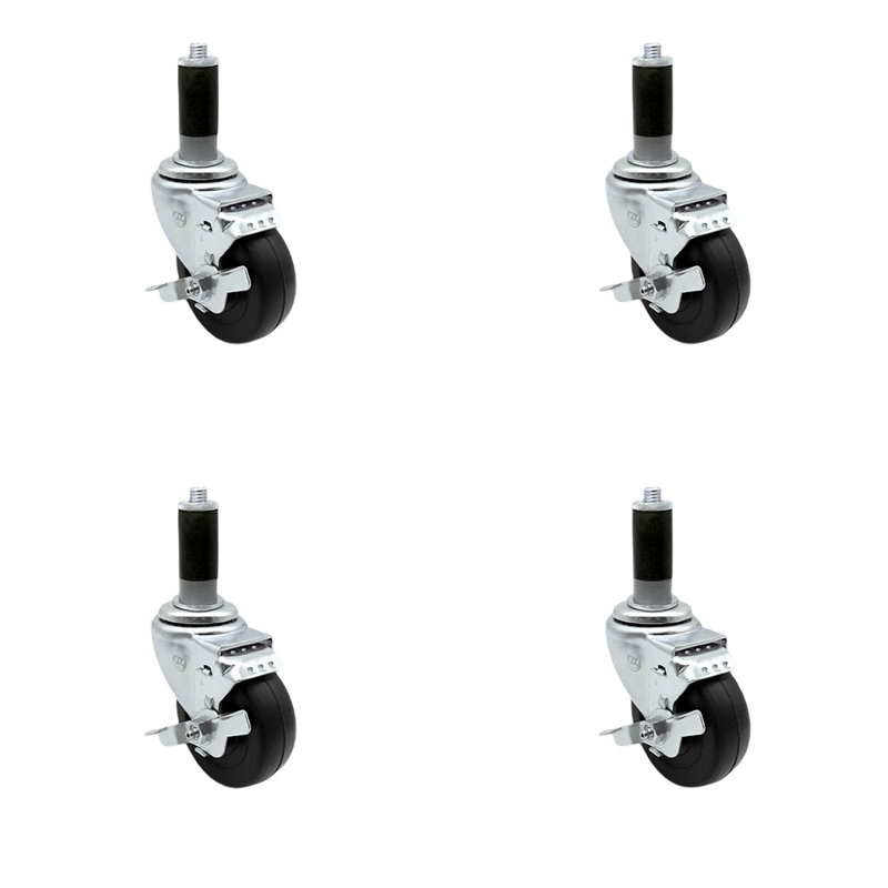 Hard Rubber Caster