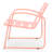 Arij Outdoor Slat Metal Accent Chairs-1900421174
