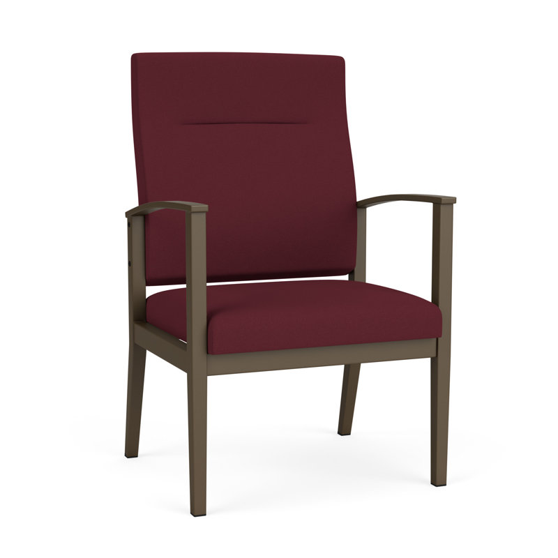 Fauteuil surdimensionné Amherst, Bronze, Tissu vin ouvert