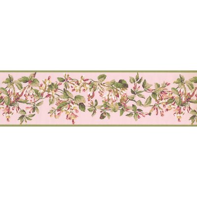 Klassen Painted Floral 15' L x 6.5"" W Wallpaper Border -  Fleur De Lis Living, B321B7403A144AC981294388770E925B