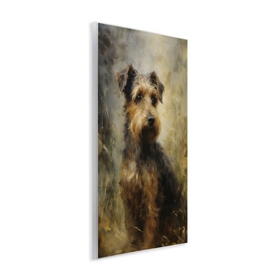 «Poised Terrier Dog» par Petal Prints Design
